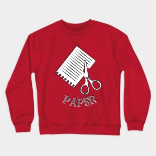 Paper and Scissors Crewneck Sweatshirt